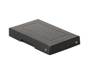 Falken - Réf. 22001720000F - PureBox - 1 boîte de rangement avec couvercle - emballage cadeau - sans plastique - Format A5 - hauteur 100 mm - poignée découpée - entourée d'un ruban - Couleur noire