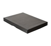 Falken - Réf. 22001768000F - PureBox - 1 boîte de rangement avec couvercle - emballage cadeau - sans plastique - Format A2 - hauteur 100 mm - poignée découpée - entourée d'un ruban - Couleur Noire