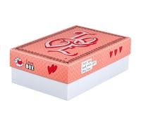 Falken - Ref. 22002312000F - Story box Love - Carton de 5 boîtes cadeau avec couvercle - Boîte pensée pour chaque événement marquant - Long 36cm x largeur 24 cm x Hauteur 12 cm - Box amour