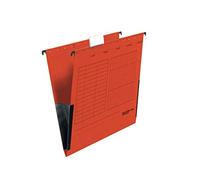 Falken - Réf. 80002603001F - Carton de 25 dossiers suspendus A4 - Rouge