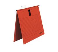 Falken - Réf. 80002744001F - Carton de 25 dossiers suspendus A4 - Rouge