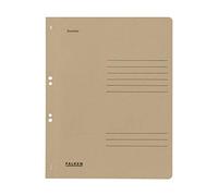Falken - Réf. 80003916001F - Carton de 50 chemises à oeillet A4 1/1 VD - Gris