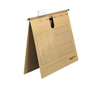 Falken - Réf. 80004344001F - Carton de 25 dossiers suspendus A4 - Brun