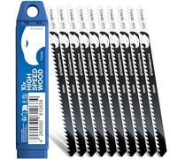 FALKENWALD Lame de scie sauteuse bois - 10x T344D, 152mm | Lame de scie sauteuse, lame scie sauteuse bois - compatible Bosch, Makita, Dewalt