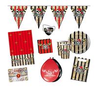 falksson Kit spécial fête Pirates Sauvages 70 pcs