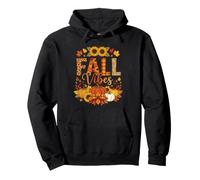 Fall Vibes Coquette Citrouille Plaid Nœud Léopard Tournesol Sweat à Capuche