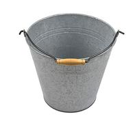 Seau zinc patiné 9.5l