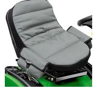 FALMDCQ Housse de siège de Tracteur, Compatible pour John Deere Z530M 2017-Present, Protection de siège de Tondeuse autoportée avec Double Poche de Rangement,3-Grey A