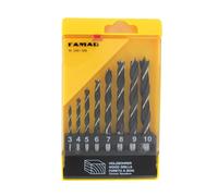 FAMAG 3501.508 Forets Bois 8-teiliger Lot,Ø 3, 4, 5, 6, 7, 8, 9, 10 MM