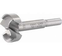Famag Mèche à bois diamètre 40mm - coupe à droite avec pointe de centrage 2 tranchants principaux - 1630040