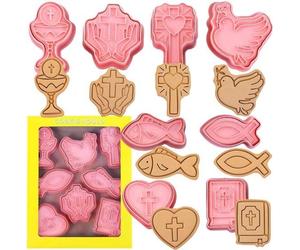 Famanu, emporte-pièces en acier inoxydable - coffret de 8 pièces pour biscuits et pâtisseries