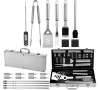 Famanu – Ensemble d'accessoires pour barbecue, 20 pièces
