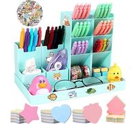 Famanu : Organisateur de bureau multifonctionnel – Porte-stylos pratique – Accessoires de bureau utiles
