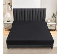 Famanu, protection de matelas imperméable - 140 x 200 cm, respirante, noire