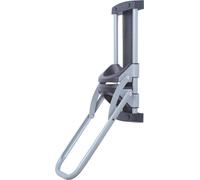 Famanu Set de couteaux à fromage Mini Monaco+ Noir - Pour tous les types de fromage - Acier inoxydable et antiadhésif - 4 couteaux à fromage / 16 cm