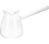 Famanu : Théière/Cafetière résistante à la chaleur - 450 ml, transparente