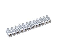Famatel 216 Bloc de jonction, 16 mm 76A Blanc