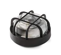 FAMATEL 4411 G - Applique murale ronde e 60 W Noir
