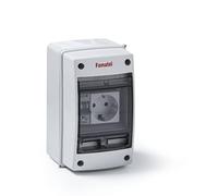 FAMATEL-Armoire-3902 T.1 IP65 TTL Magnétothermique 1 Prise