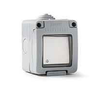 FAMATEL - Interrupteur lumineux | IP55 | Mécanisme de surface étanche | 10 A | 250 V