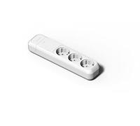 Famatel M111774 - Base bipolaire 10-16 A 250 V prise de terre latérale 3 prises