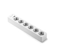 FAMATEL M111791 Base bipolaire 10 - 16 A 250 V prise de terre latérale 6 prises lumineux