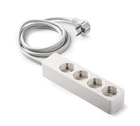 FAMATEL m111823 Base multiple 3 x 1.5 10 - 16 A prise terre latérale 4 prises
