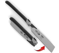 FAMEX 5525 Scie japonaise professionnelle Kataba - Scie à bois japonaise originale - 265 mm - Scie à main pliante - Pour les utilisateurs exigeants et professionnels