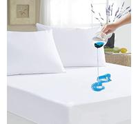 Family Bedding Protège-matelas en coton éponge 100% imperméable pour lit simple, 90 cm x 192 cm