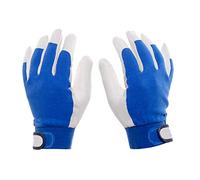 FAMLYJK Gants De Soudage, Gant en Cuir Résistant À La Chaleur pour Soudeur Tig/Griller/Barbecue/Four/Cheminée/Poêle À Bois (2 Paires)