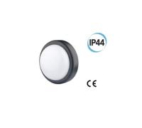 Fanale LED Pour Extérieur Rond Support D 197 Couleur Noir Electraline 65008