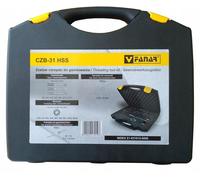 Fanar Tarauds + Filières Set de 31 Elem. M3-M12 Czb-31 Hss