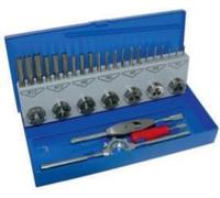 Fanar Tarauds + Filières Set de 31 Elem. M3-M12 Czb-31 Inox