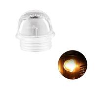 FanciBuy Couvercle en verre pour ampoule de four, diamètre du filetage 33 mm x hauteur 40 mm, convient pour Bosch, Baumatic, Smeg, Belling, Cannon, Caple, Cuisina, Creda, Homark, Hotpoint