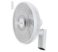 Fanelite - Ventilateur mural FW40-DC - Moteur DC - Diamètre 40 cm - 7 vitesses - Avec télécommande - Minuterie - Grille et hélice plastiques - Oscillant ou fixe - Installation facile - Silencieux