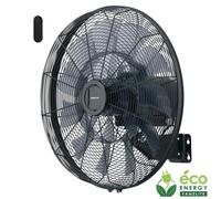 Fanelite - Ventilateur mural FW45-DC - Moteur DC - Hélice 45cm - 6 vitesses - Oscillant ou fixe - Professionnel - Silencieux - Très fort débit d'air