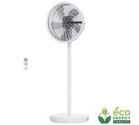 Fanelite - Ventilateur sur pied blanc VS25-40DC - Moteur DC - Hélice 40 cm - 12 vitesses - Hauteur ajustable - Oscillant ou fixe - Silencieux