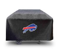 FANMATS 41139 NFL - Housse de Barbecue rectangulaire Noire Buffalo Bills - Convient aux barbecues à 3 et 4 brûleurs - 172,7 x 53,3 x 88,9 cm