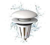 FANNAS Bonde Lavabo Universel Bonde de Lavabo Amélioré Accélère Le Drainage Sans colmatage Bouchon de Lavabo Pop-Up pour Baignoire Cuisine Lavabo (Orifice de Vidange 34-40mm)