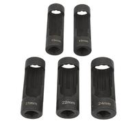 FanPaYY Écrous Douilles à Ressort Douille Outil de Montage Amortisseur 12 Points 1/2 Entraînement 18 mm 19 mm 21 mm 22 mm 24 mm llen 6496 VM Numéro 3353-5 Pièces