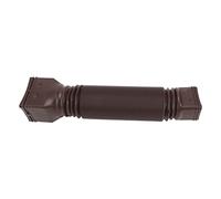 fansheng Extension de Descente de Gouttière, Rallonge Télescopique de Tuyau de Descente de Gouttière en PE à Bonne éLasticité, 20Inch to 59Inch Rain Gutter Drainage Pipe Down Spout Drain (Brun)