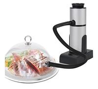 Fansheng Fumoir à Cocktail Portable - Pistolet à Fumée pour Boissons, Whisky, Poissons, Fruits de Mer, Fromages - Fumoir à Froid avec Tuyau pour Cuisine D'intérieur et Barbecue