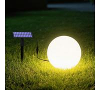 FANSU Éclairage Solaire Allée de Jardin, Boule Colorée Éclairage pour Chemins Solaire avec Télécommande Lampe Exterieur Allée Lumiere Exterieur Terrasse pour Balcon (Coloré,Diamètre 25 cm)