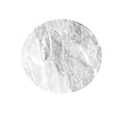 FANSU Nappe Ronde Impermeable, 3D Marbre Impression Nappe en Polyester l'épreuve de l'huile Antifouling Nappe de Table pour Extérieur ou Intérieur Table de Salle à Manger (Marbre Gris 2,170cm)