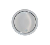Fantasia - Miroir Grossissant X 7 - 3 Ventouses - Acrylique - Contour Argenté - 19 Cm Import Allemagne