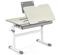 FANTASK Bureau pour Enfant réglable en Hauteur, inclinable, avec tiroir et règle de Mesure, Bureau d'étudiant pour Filles et garçons de 3 à 12 Ans