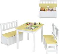 FANTASK Ensemble, MDF, Couleur Naturelle, 70 x 48 x 50 cm