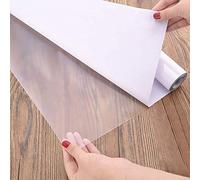 Fantasnight Papier Adhesif Pour Meuble Transparent 40×300cm Imperméable Vynile Adhésif Film Papier Peint Autocollant Rouleau Couvre Livre Adhesif Stickers Protéger les Murs Meubles Cuisine