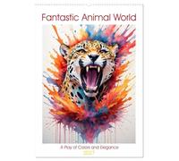 Fantastic Animal World: A Play of Colors and Elegance (Wall Calendar 2027 DIN A2 portrait), CALVENDO 12 Month Wall Calendar: Immerse yourself in the ... brings the diversity of nature to life.