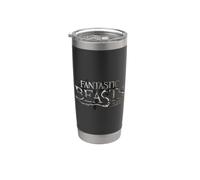 Fantastic Beasts and Where to Find Them Logo Gobelet isotherme en acier inoxydable double paroi